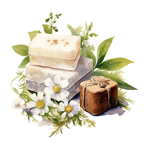handmade soaps clipart.